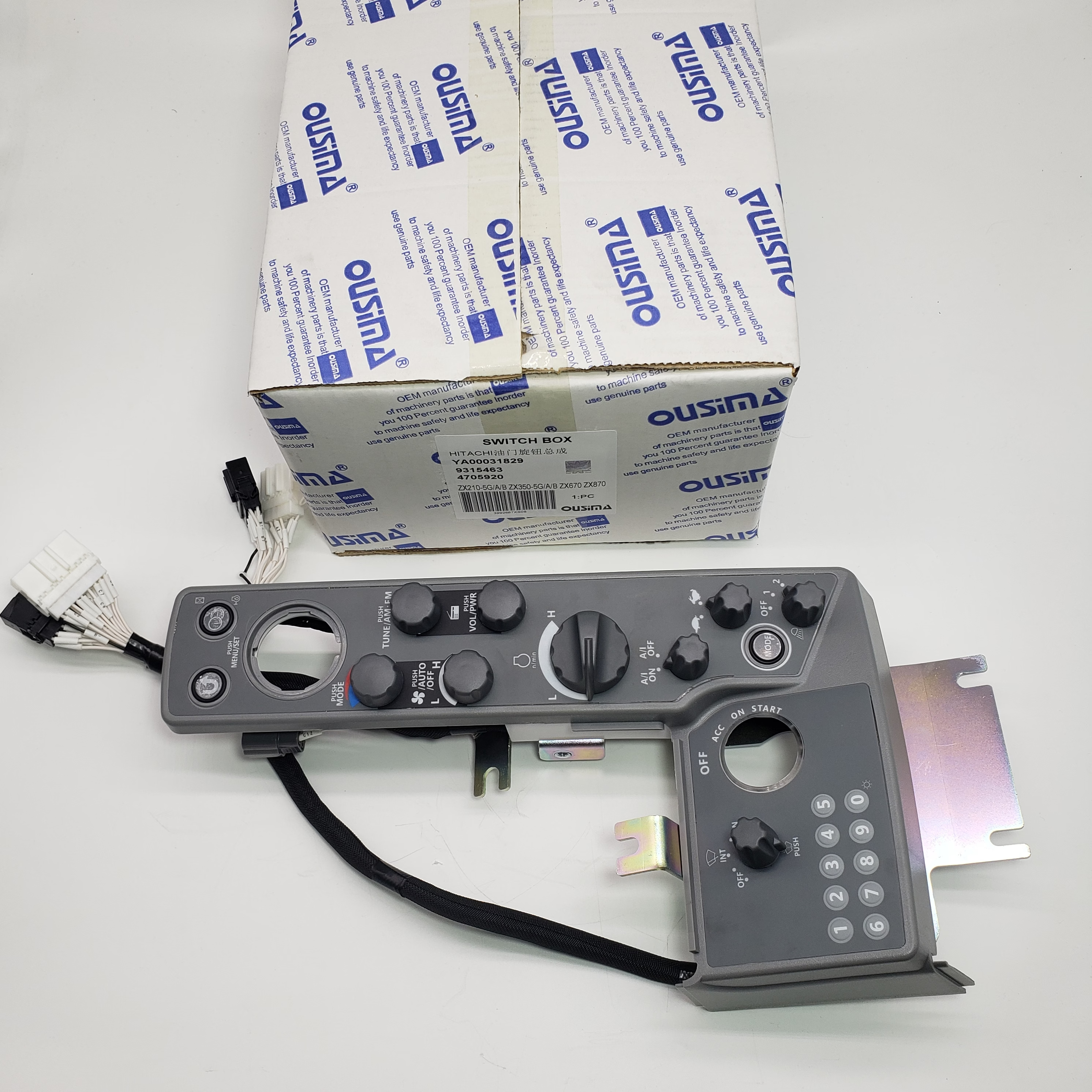For HITACHI ZX200-5G ZX330-5 Switch Assy YA00031829 9315463