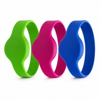Pulsera de Silicona Impermeable con NFC y RFID de 13.56MHz, Brazalete Inteligente para Pagos sin Efectivo y Control de Acceso para Festivales de Música y Parques Temáticos
