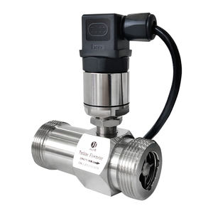 Medidor de fluxo de turbina de gasolina 4-20ma, medidor de fluxo de turbina líquida de combustível diesel ss304 - Product Image 1