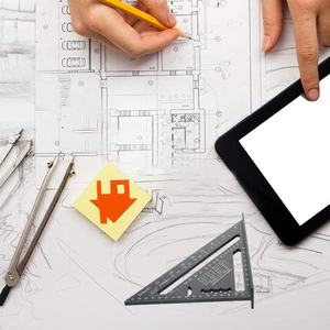 Metall Multifunktions Edelstahl Aluminium legiert Winkel Dreieck Skala Lineal für Tischler dreieckig - Product Image 4