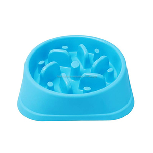 Antideslizante rompecabezas de Anti-Gulping <span class=keywords><strong>del</strong></span> más lento alimentos alimentación platos Pet perro lento tazón alimentador - Product Image 3