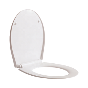 Sedile WC Bofan Moderno Stile Europeo Antiscivolo Resistente Bianco UF <span class=keywords><strong>Duroplast</strong></span> con Chiusura Ammortizzata e Sgancio Rapido per Bagno - Product Image 3