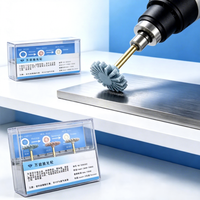 Kit de meules de polissage en céramique de zircone dentaire avec tige de 2,35 mm pour pièce à main dentaire