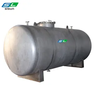 Tanque do armazenamento do ar de alta pressão tanque do receptor do aço inoxidável 304l 150m3 250m3
