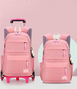 Mochila Escolar con Ruedas Desmontable y Reforzada, Versátil, para Niños, Suministrada por China - Product Image 4