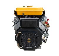 Moteur bicylindre Euro 5 26 CV 1247 cm³ / 4 temps refroidi par air / Démarrage électrique / Utilisation pour machines agricoles et générateurs
