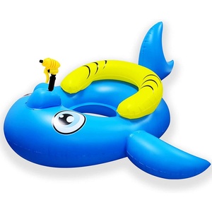 Tapis de jeu aquatique portable pour bébés, avec arroseur extérieur, en PVC écologique, bleu, personnalisable, Dark Age - Product Image 4