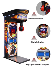 Machine de frappe d'arcade robuste – Jeu de boxe à monnayeur pour centres de divertissement - Product Image 5