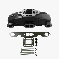 Colector de escape para motor marino Mercruiser V8 Small Block, piezas de motor marino XME 7114 V8 5.0L 5.7L
