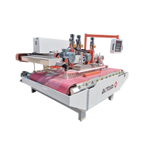Sierra de puente CNC AITAO para granito, motor de engranajes de alta precisión de 18.5KW, 30MM de espesor, 800mm de longitud, para mármol, 380V