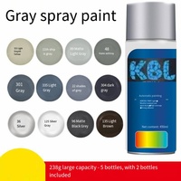 Échantillon gratuit Peinture acrylique auto-peignable gris clair, antirouille, noir mat, pour voiture, maison, graffiti, gris foncé, caractéristiques, adhésifs, produits d'étanchéité