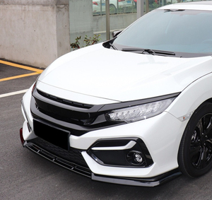 Para Toyota Civic 11.ª Generación 2022-2023 Accesorios Exteriores Labio Divisor de Parachoques Delantero Difusor Spoiler Kit de Carrocería Inferior - Product Image 3