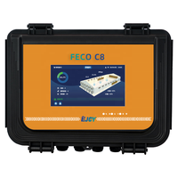 Sistema de Control Ambiental para Gallineros con Pantalla Táctil Ejoy, Controlador Automático de Temperatura y Humedad