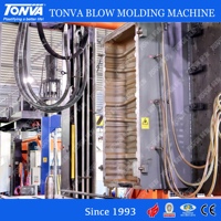 Fabrication de machine de moulage par soufflage de conteneur de réservoir de stockage d'eau en plastique 1000L 2000L 3000L