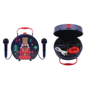 Populaire Kids Karaoke Zingen Speaker Draadloze Draagbare Ondersteuning Microfoons Input Outdoor Sound Smart Karaoke Speaker Kinderen Gift