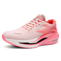 Chaussures de sport respirantes en mesh pour hommes avec semelle intérieure en plaque de carbone C Hioning avancée, légères, pour la course à pied