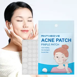 Anthrive - Patch hidrocolóide invisível para acne, ponto de cura para rosto e queixo, preço de fábrica, ideal para limpeza de espinhas