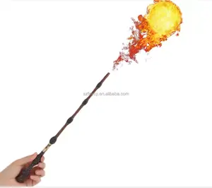 2023 Hot Sell Drop Shipping Harrying Party Movie Goods Shoots Fire Ball Magic Wands