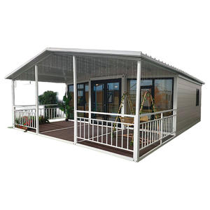 Villa con struttura in acciaio a punta casa contenitore Design moderno casa Mobile all'aperto casa abitata case prefabbricate - Product Image 1