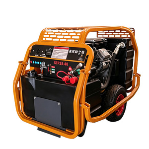 Unidad de potencia hidráulica móvil Stp18 40 con bomba de gasolina para uso de emergencia en bombas de lodo y martillos hidráulicos - Product Image 4