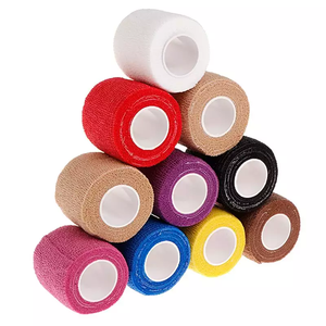 <b>White</b> Cohesive Elastic Tattoo Bandage <b>Tape</b> Grip Wrap for Tattoo Machine Handle Protection Supplies - Product Image 1