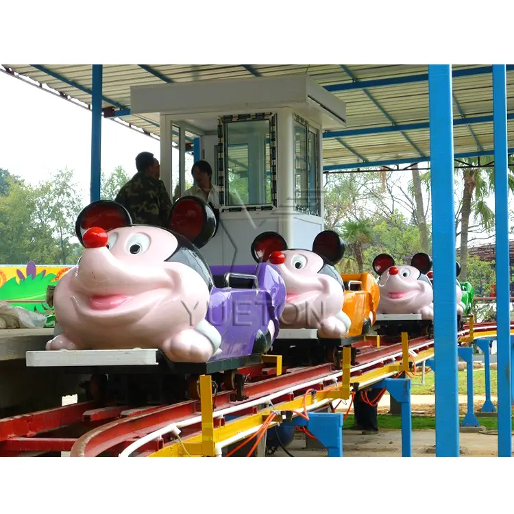 Good Price Amusement Theme Park Manufacturer Supplier Carnival Game Crazy Mad Wild Wind Mouse Roller Coaster Spinning Mouse Ride