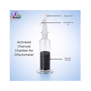 Chambre à charbon actif de qualité supérieure pour la filtration de l'air, la neutralisation des odeurs, la recherche en laboratoire, les tests et les applications olfactométriques - Product Image 1