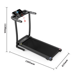 เครื่องวิ่งออกกำลังกายที่บ้าน มอเตอร์ 2.0 แรงม้า ปรับความชันด้วยมือ รับน้ำหนักได้สูงสุด 120 กก. หน้าจอ LED ขายตรงจากโรงงาน - Product Image 6