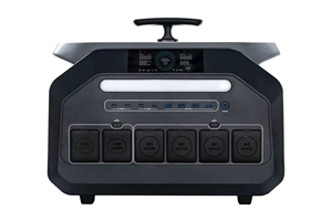 P3200 <b>Portable</b> Power Station 3200W LiFePO4 Battery MPPT <b>Solar</b> <b>Panels</b> Flashlight with Large Capacity Pure Sine Wave - Product Image 2