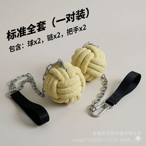 Poi de Fuego de Fibra de Aramida con Cadena de Acero Inoxidable Resistente al Calor para Espectáculos de Danza con Fuego - Product Image 5