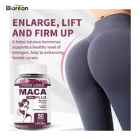 Gummies de Maca Noire Racine de Maca Noire pour Améliorer la Vitalité Masculine Fesses Plus Grosses pour les Femmes Riche en Acides Aminés Minéraux et Vitamines