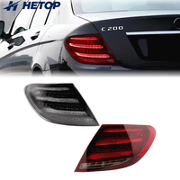 Feux arrière HETOP W204 2007-2014 Classe C, feux arrière LED améliorés, feux de freinage, feux de recul, clignotants dynamiques modifiés pour Benz