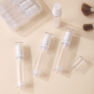 Transparent Cosmetic <b>Spray</b> Bottles 3Pcs With Compression Cap Travel Skin Care <b>Set</b> Moisturizer Serum Storage - Product Image 4