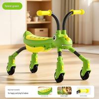 Trottinette pliable en plastique Mantis avec conception anti-retournement pour les enfants de 1 à 3 ans, jouet unisexe