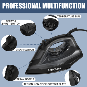 Steem Sắt Di Động Du Lịch Đầy Đủ Chức Năng Không Dây Bàn Ủi Hơi Nước Điện Tốt Công Nghiệp Bàn Ủi Hơi Nước Điện - Product Image 5