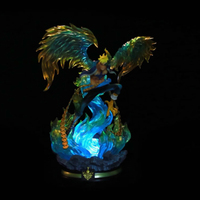 Flamingo Ball Lampe Goku Force Bombes Flamingo Lampe De Table Éclairage Décoratif Vegeta Oiseau Feu Puissance Veilleuse