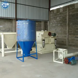 High Efficiency Dry Mix Powder Mortar Mixing Plant With Twin Double Shaft Paddle Mixer Wall Putty Tile Adhesive Making Machine
