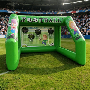 Portería de Fútbol Inflable Personalizada para Exteriores, Juego Deportivo para Parques de Diversiones, Juego de Fútbol de PVC en Venta - Product Image 1