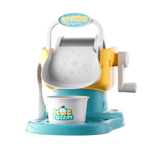 Ensemble de jeu de cuisine pour enfants Bemay Toy Kitchen Creations, crème glacée, en plastique ABS, avec machine à crème glacée, pour enfants de 2 à 7 ans - Product Image 1