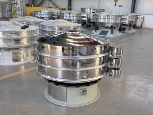 شاشة اهتزازية دائرية للصناعات الغذائية والكيميائية، معدات فصل دقيقة للمساحيق من الفولاذ المقاوم للصدأ - Product Image 4