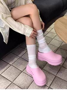 Sabots pour femmes <span class=keywords><strong>TN</strong></span> EVA avec doublure en mesh, <span class=keywords><strong>semelle</strong></span> intermédiaire en caoutchouc, plateforme antidérapante, trous pour toutes les saisons, pour le travail - Product Image 6