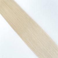 Vente en gros d'extensions de cheveux vierges 100% double tirage cuticule russe crue Remy kératine U plat micro liens K pointe qualité de salon