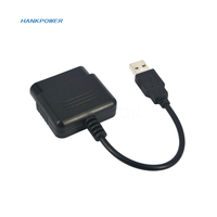 Adaptador de cable convertidor USB 2,0 para PS3 PS2 Joypad Gamepad A Adaptador de PC P3