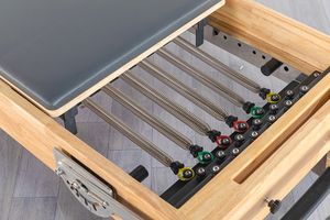 מבנה גוף כושר ביתי ציוד כושר מותאם אישית תרגילים אלון עץ אלון עור לבן עץ יוגה Pilates - Product Image 5