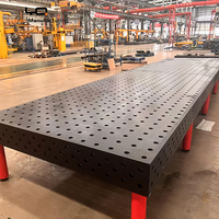 Table de soudage 3D de précision D28 trous - Acier nitrué électrolytiquement, surface nitruée sans rouille