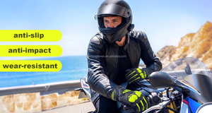 2025 yeni Premium tam deri Motor açık spor ve Motor yarışı için yarış eldivenleri sıcak satış sert Knuckle Gauntlet - Product Image 5