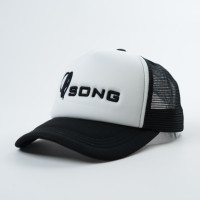Gorra Trucker de 5 Paneles con Bordado 3D de Alta Calidad, Estilo Y2K, para Viajes, Fiestas y Actividades al Aire Libre, con Malla