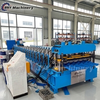 Planta de Producción de Láminas Metálicas para Techos, Totalmente Automática, con Control por PLC Industrial, Máquina Formadora de Rollos de Tejas Glaseadas
