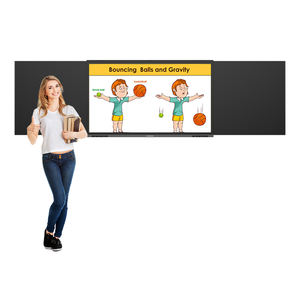 75 "86" 98 "Todo en uno Pc Nano Pantallas táctiles portátiles de pie Smart School Blackboard <span class=keywords><strong>Precio</strong></span> para niños Classroom - Product Image 1