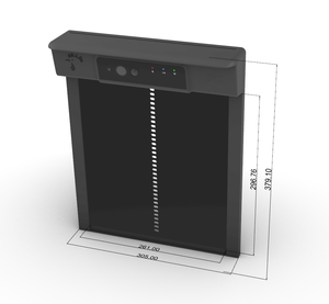 Abrepuertas Automático Inteligente para Gallinero, Moderno, Impermeable, de Aluminio, con WiFi, Sensor de Luz <span class=keywords><strong>Solar</strong></span>, Temporizador y Seguridad Antipinzamiento - Product Image 3
